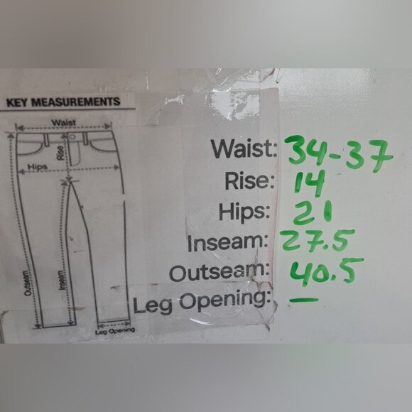 NWT Vintage 80s 90s Men's Waffle Knit Long John's Made in Canada Large 34-37" - Picture 12 of 12